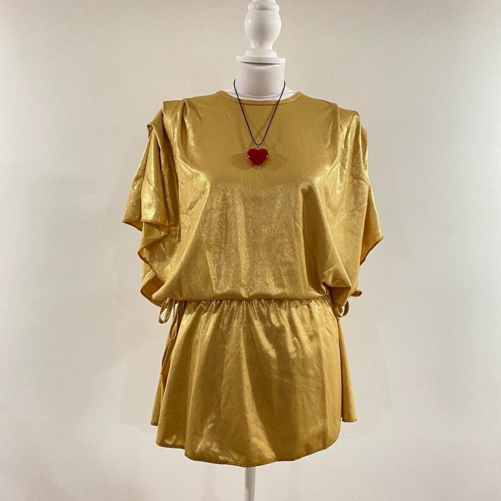 5/$25 Gold Shimmer Tunic